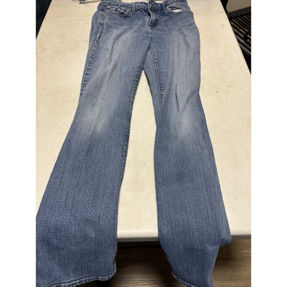 Levi's Denim - Levis Jeans Womens 27/4 Indigo Bold Curve Classic Bootcut Pant Red Tab Denim